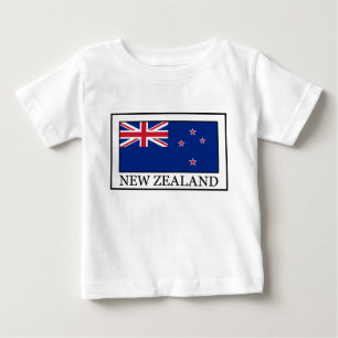 T-shirt Pour Bébé Nouvelle-Zélande