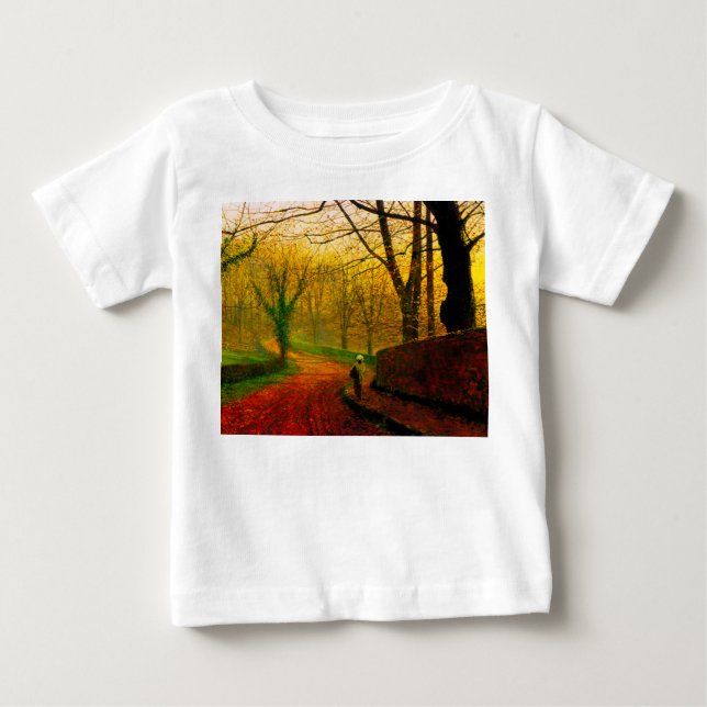 T-shirt Pour Bébé Novembre après-midi Stapleton Park Grimshaw (Devant)