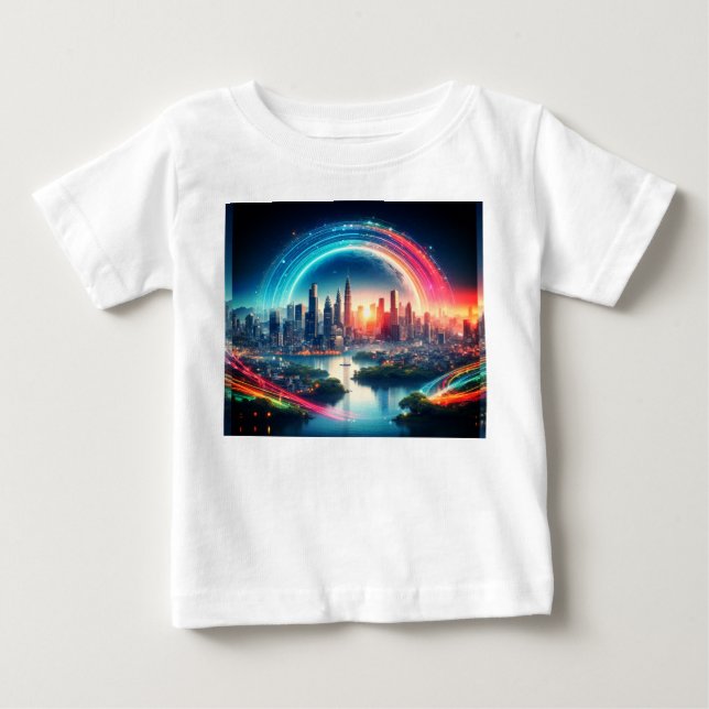 T-shirt Pour Bébé NT Tishirts (Devant)