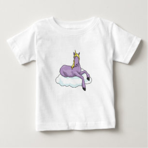 T-shirt Pour Bébé Nuage Unicorn