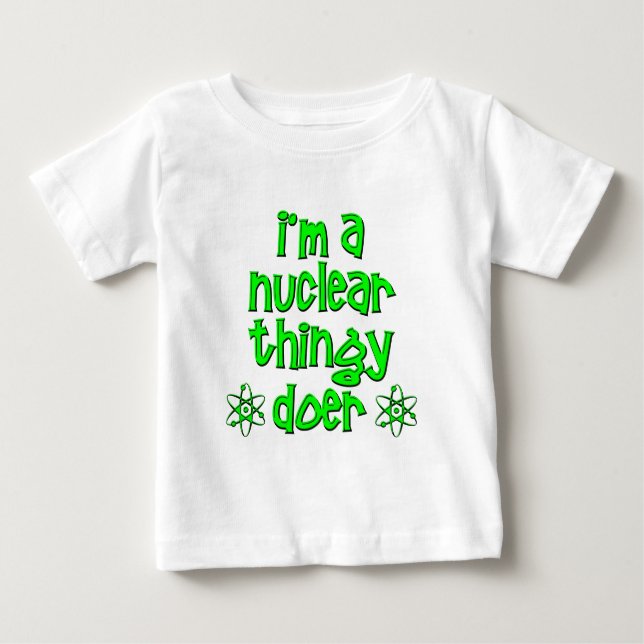 T-shirt Pour Bébé nucléaire drôle (Devant)