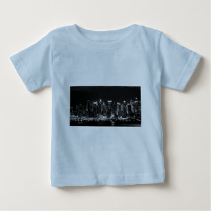 T-shirt Pour Bébé Nuit à New York