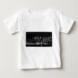 T-shirt Pour Bébé Nuit à New York