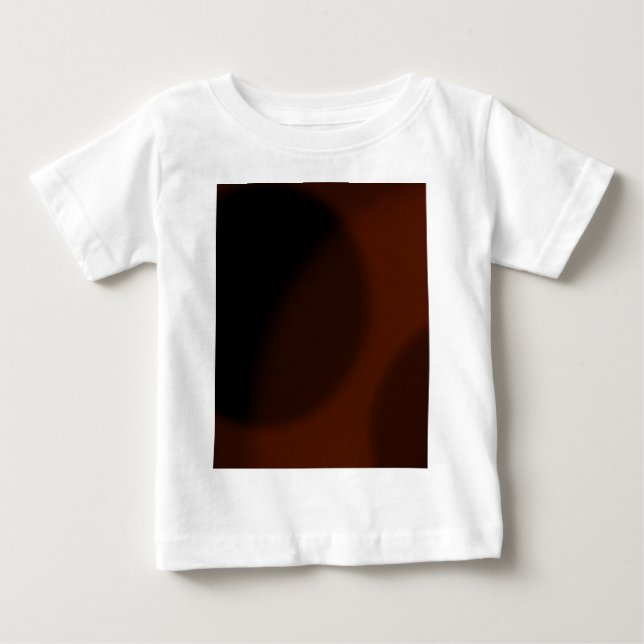 T-shirt Pour Bébé Nuits noires et rouges (Devant)