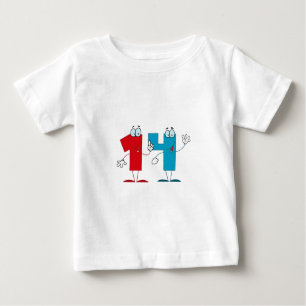 T-shirt Pour Bébé Numéro 14