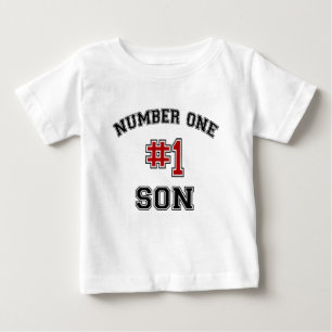 T-shirt Pour Bébé Numéro un fils
