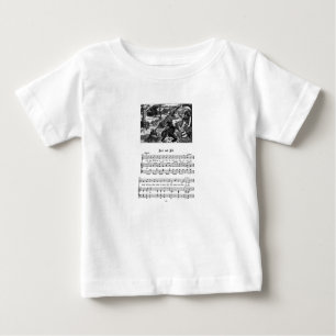 T-shirt Pour Bébé Nursery Rhyme Jack and Jill Infant's Shirt