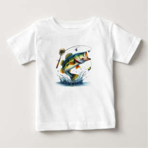 T-shirt Pour Bébé O-Fish-Ally Deux Anniversaire de 2 ans de pêche