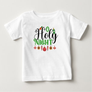 T-shirt Pour Bébé O Holy Night