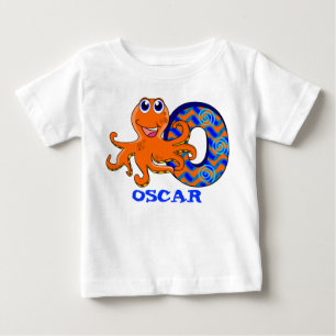 T-shirt Pour Bébé O poulpe