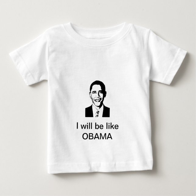 T-shirt Pour Bébé Obama (Devant)