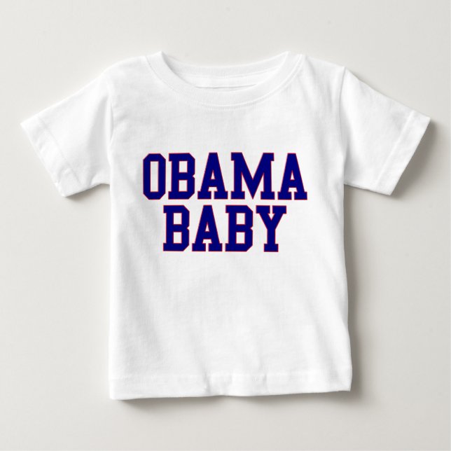 T-shirt Pour Bébé Obama Baby (Devant)