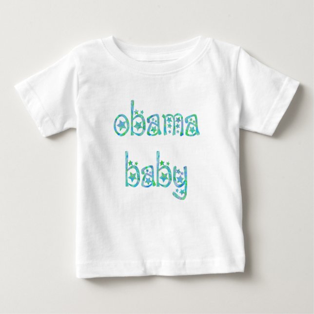 T-shirt Pour Bébé Obama Baby 1 (Devant)
