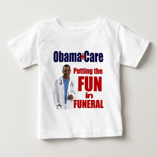 T-shirt Pour Bébé ObamaCare (Devant)