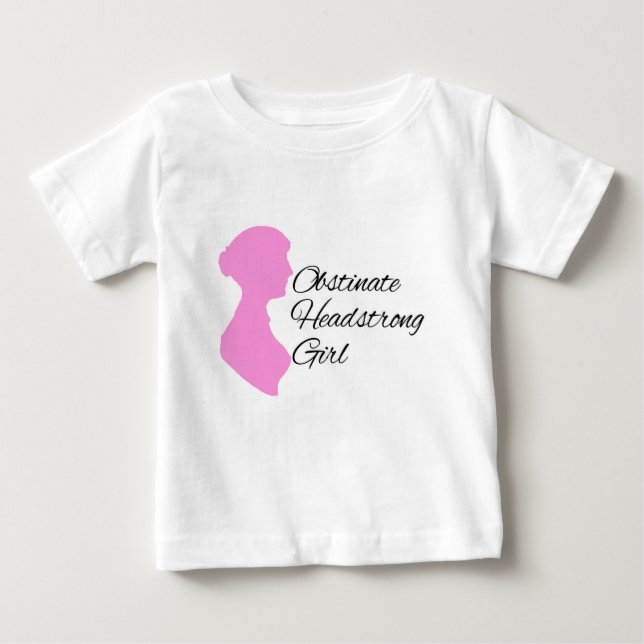 T-shirt Pour Bébé Obstiner Headstrong Girl Tu-tu One Piece (Devant)