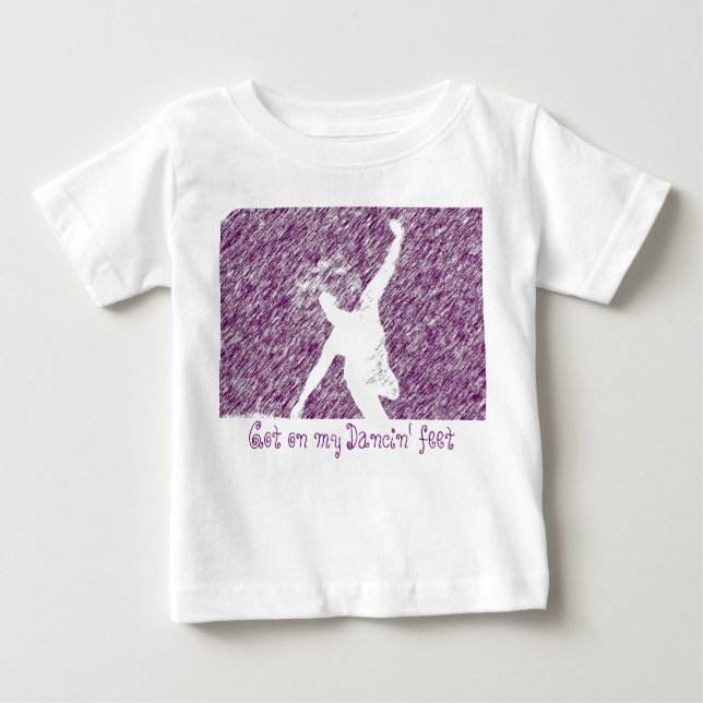T-shirt Pour Bébé Obtenu sur mon Dancin… (Devant)