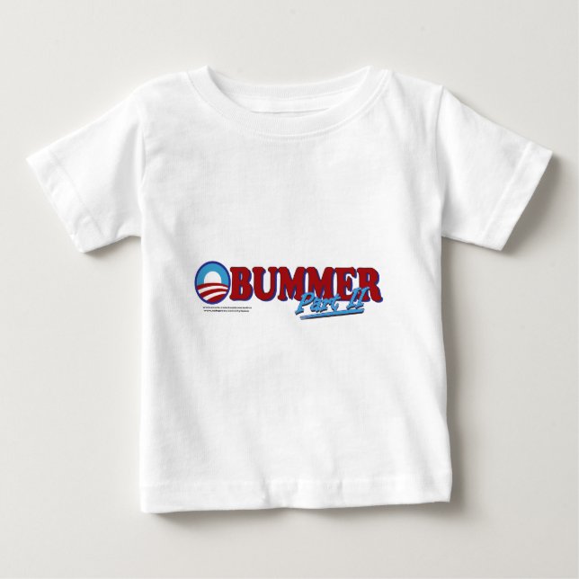 T-shirt Pour Bébé Obummer Partie 2 (Devant)