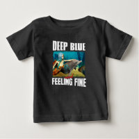 Océan Bleu Sentimental Art Mermaid Dauphin