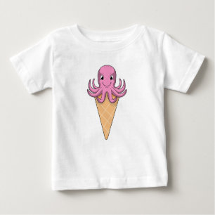 T-shirt Pour Bébé Octopus
