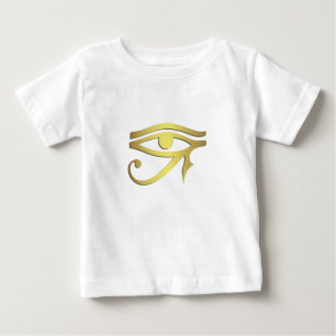 T-shirt Pour Bébé Oeil de chemise égyptienne de bébé de symbole d