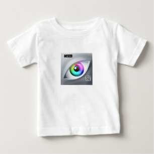 T-shirt Pour Bébé Oeil infantile pour le long sleave de couleur