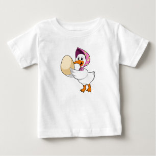 T-shirt Pour Bébé Oeuf de canard