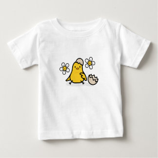 T-shirt Pour Bébé Oeuf et poussin