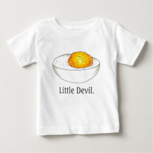 T-shirt Pour Bébé Oeufs fourrés dévilés Petits diables Pique-nique