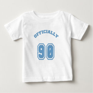 T-shirt Pour Bébé Officiellement 90