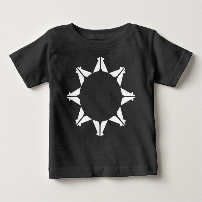 T-shirt Pour Bébé Oglala Sioux (Devant)