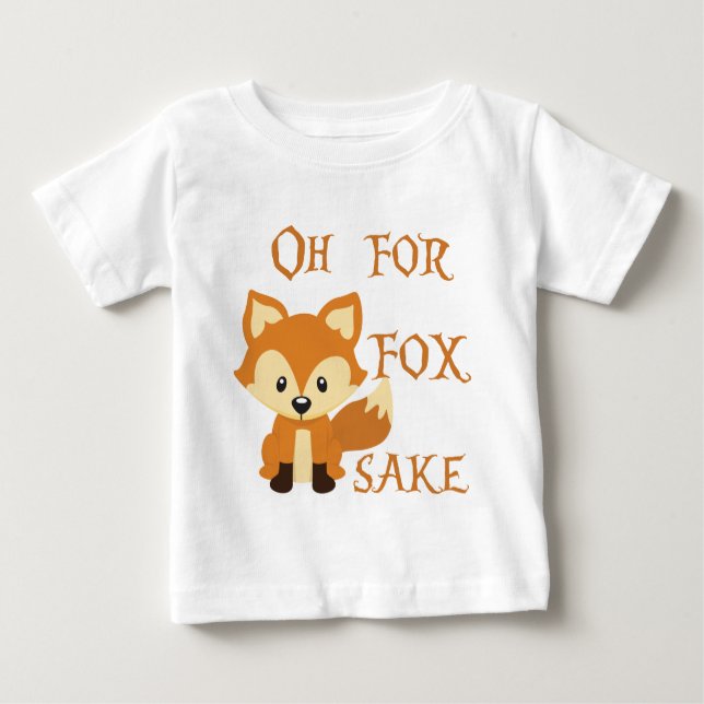 T-shirt Pour Bébé Oh dans l'intéret de Fox (Devant)