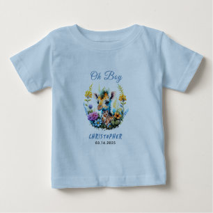 T-shirt Pour Bébé Oh mon Dieu ! Baby shower bébé Giraffe