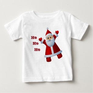 T-shirt Pour Bébé Oh ! Oh ! Oh ! Mare Santa Claus Joyeux Noël