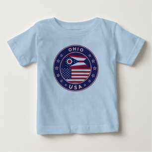 T-shirt Pour Bébé Ohio