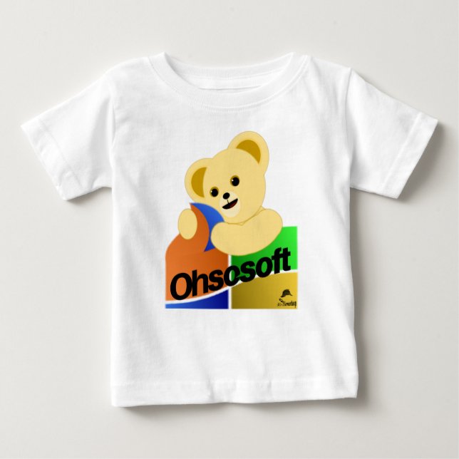 T-shirt Pour Bébé OHSOSOFT (bébé) (Devant)