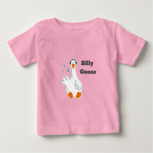 T-shirt Pour Bébé Oie bête, Oie bête, Oie bête, Oie