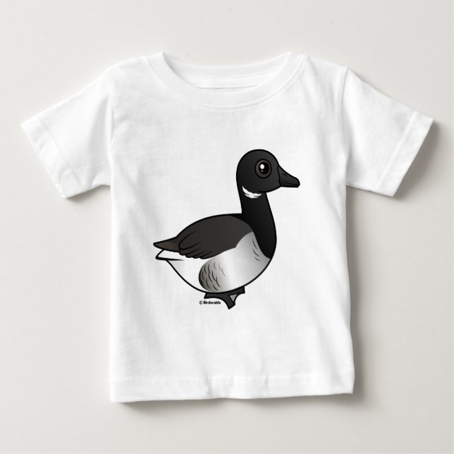 T-shirt Pour Bébé Oie de Bernache du Canada à ventre pâle (Devant)