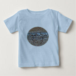 T-shirt Pour Bébé Oies du Canada sur le réservoir de Green Lane