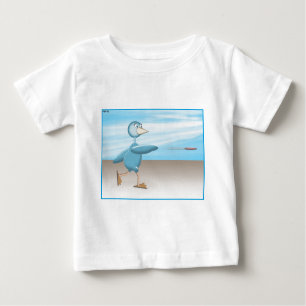 T-shirt Pour Bébé Oiseau bleu