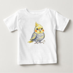 T-shirt Pour Bébé Oiseau de compagnie mignon - Cockatiel