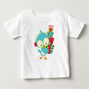 T-shirt Pour Bébé Oiseau de Noël, Oiseau mignon, Cadeaux, Cadeaux, P