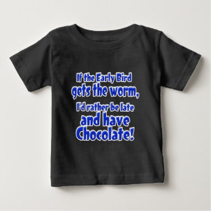 T-shirt Pour Bébé Oiseau précoce