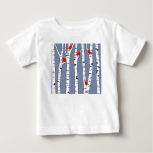 T-shirt Pour Bébé Oiseaux