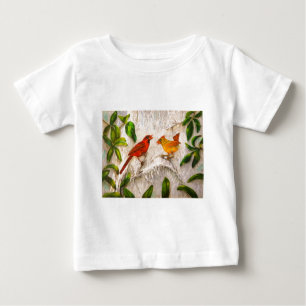 T-shirt Pour Bébé Oiseaux cardinaux