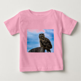 T-shirt Pour Bébé Oiseaux de hibou Plumes Animaux Nature Destinée Pa