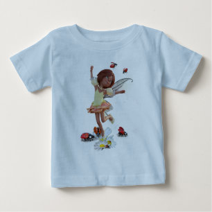 T-SHIRT POUR BÉBÉ OISEAUX-ÉCHES ET BOUTEILLES