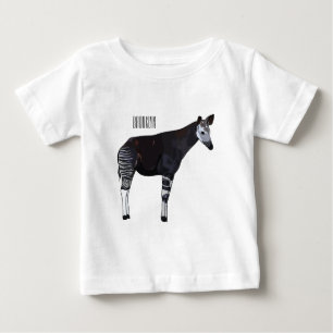 T-shirt Pour Bébé Okapi