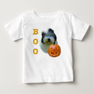 T-shirt Pour Bébé Old English Sheepdog Halloween Boo