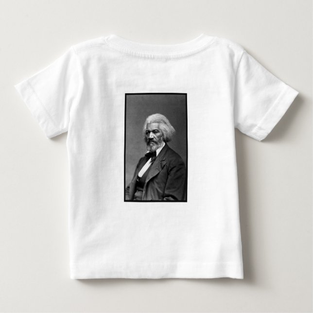 T-shirt Pour Bébé Old Fr3d3rick Bailey Douglas African American Hero (Dos)