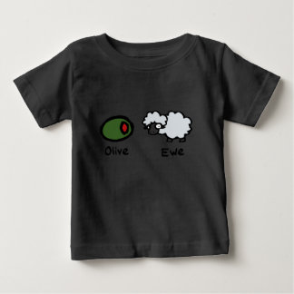 T-shirt Pour Bébé Olive Ewe